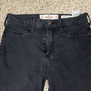 Black High Rise Hollister Jeans